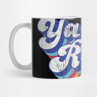 Psychedelic Fade Yacht Rock Party Boat Drinking design Mug